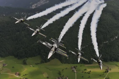 Formation Aero Albatros Military Abstract Wallpaper 4K 4000x2666 A, Formation, Of, Aero, L-39, Albatros, Military, Jets, Releases, White, Smoke, Trails, Gray, Ultrawide, 4k