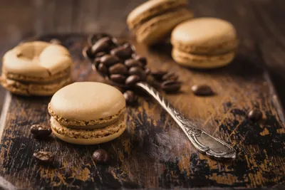Spoon Depth Field Still Life Abstract Wallpaper 4K 5760x3840 Spoon, Depth, Of, Field, Still, Life, Coffee, Beans, Sweets, Food, Macaron, Desktop, Brown, Gray, White, Landscape, 4k