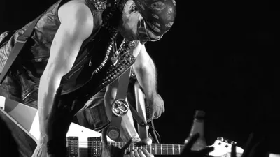 Black White Musician Band Black/Dark Wallpaper 4K 1920x1080 Black, And, White, Hd, Desktop, Wallpaper, Of, A, Musician, Band, Scorpions, Playing, Ultrawide, Full HD