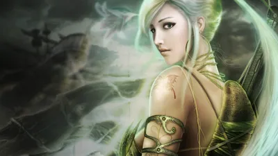 Crisp Fantasy Wallpaper Games Wallpaper 4K 1920x1080 Hd, Pc, Desktop, Wallpaper, Featuring, A, Fantasy, Character, Video, Game, (land, Chaos, Gray, White, Ultrawide, Full HD