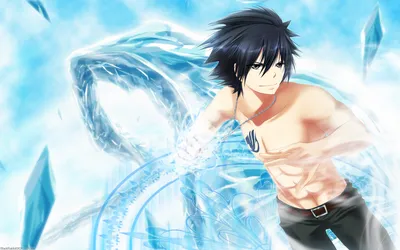 Gray Fullbuster Anime Fairy Fantasy Wallpaper 4K 1680x1050 Hd, Desktop, Wallpaper, Featuring, Gray, Fullbuster, From, The, Anime, Fairy, Tail, Surrounded, White, Ultrawide