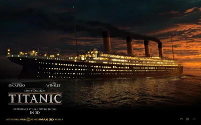 Dark Titanic Wallpaper Nature Wallpaper 4K 1920x1200 Hd, Desktop, Wallpaper, Featuring, The, Titanic, Movie, Showcasing, Illuminated, Ship, Against, Sunset, Orange, Brown, Ultrawide, Full HD