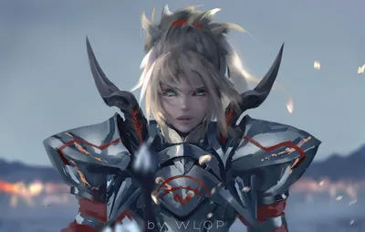 Bright Anime Wallpaper Nature Wallpaper 4K 1920x1218 Anime-inspired, Hd, Desktop, Wallpaper, Featuring, Mordred, Also, Known, Saber, Red, Fate, Apocrypha, Gray, Ultrawide, Full HD