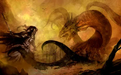 Fantasy Warrior Knight Fantasy Wallpaper 4K 2560x1600 Hd, Desktop, Wallpaper, Featuring, A, Fantasy, Warrior, Knight, Confronting, Menacing, Hydra, Amidst, Orange, Ultrawide, QHD