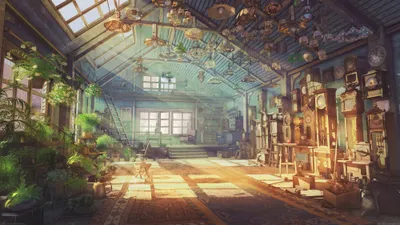 Cozy Sunlit Fantasy Fantasy Wallpaper 4K 2000x1125 Hd, Desktop, Wallpaper, Featuring, A, Cozy, Sunlit, Fantasy, Room, Filled, Various, Clocks, Gray, Ultrawide, Full HD