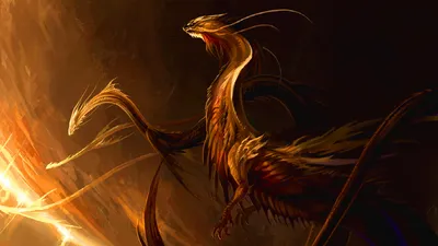Dreamy Dark Wallpaper Fantasy Wallpaper 4K 1920x1080 A, Striking, Dark, Fantasy, Scene, Featuring, Majestic, Dragons, Basking, Ethereal, Glow, Captures, Brown, Ultrawide, Full HD