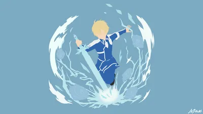 Minimalist Anime Character Minimal Wallpaper 4K 1920x1080 Minimalist, Hd, Pc, Desktop, Wallpaper, Of, Anime, Character, Eugeo, Sword, Art, Online, Gray, Ultrawide, Full HD