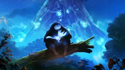 Calm Ori Wallpaper Nature Wallpaper 4K 1920x1080 Hd, Wallpaper, From, Ori, And, The, Blind, Forest, Featuring, Guardian, Holding, Mystical, Brown, Red, Ultrawide, Full HD