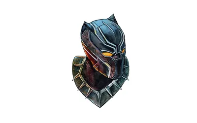 Minimalist Black Panther Marvel Minimal Wallpaper 4K 1920x1200 Minimalist, Hd, Pc, Desktop, Wallpaper, Of, Black, Panther, Marvel, Comics, Featuring, Bold, White, Ultrawide, Full HD