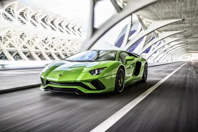 Vibrant Green Supercar Speeding Futuristic Cars Wallpaper 4K 4096x2730 A, Vibrant, Green, Lamborghini, Aventador, S, Supercar, Speeding, Through, Futuristic, Urban, Tunnel, White, Ultrawide, 4k