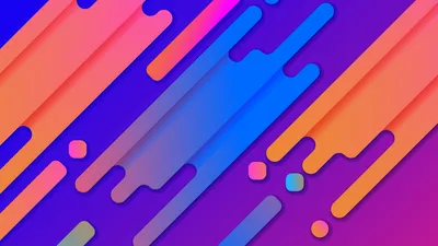 Colorful Abstract Vector Design Flowing Abstract Wallpaper 4K 3840x2160 Colorful, Abstract, Vector, Design, With, Flowing, Shapes, In, Vibrant, Blues, Purples, Pinks, Red, Orange, Ultrawide, 4k