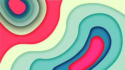 Abstract Design Colorful Layered Abstract Wallpaper 4K 3840x2160 This, Hd, Desktop, Wallpaper, Features, An, Abstract, Design, Colorful, Layered, Shapes, Shades, White, Pink, Ultrawide, 4k