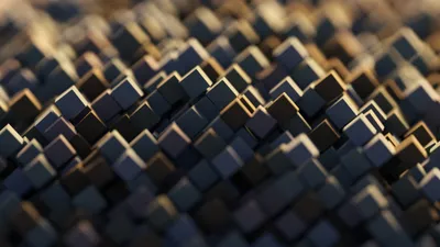 Abstract Dense Arrangement Dark Abstract Wallpaper 4K 3840x2160 Hd, Abstract, Desktop, Wallpaper, Featuring, A, Dense, Arrangement, Dark, Cubes, Textured, Illuminated, Gray, Ultrawide, 4k