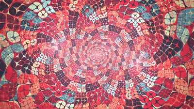 Vibrant Abstract Pattern Abstract Wallpaper 4K 1920x1080 Vibrant, Hd, Desktop, Wallpaper, Featuring, An, Abstract, Pattern, Mosaic, Orange, Red, Colors, Pink, Ultrawide, Full HD