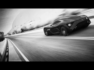 Golden Ugur Wallpaper Abstract Wallpaper 4K 1600x1200 2012, Ugur, Sahin, Design, Alfa, Romeo, 12c, Gts, White, Landscape