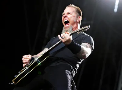 Definition Powerful Guitarist Metallica Abstract Wallpaper 4K 2362x1729 High-definition, Desktop, Wallpaper, Featuring, A, Powerful, Image, Of, Guitarist, Metallica, Performing, Intense, Gray, Black, White, Landscape, Full HD