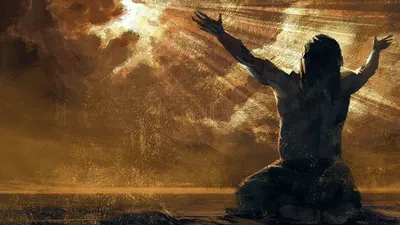 Dramatic Crusader Kings Iii Figure Games Wallpaper 4K 1920x1080 A, Dramatic, Scene, From, Crusader, Kings, Iii, Featuring, Figure, Kneeling, Outstretched, Arms, Brown, Ultrawide, Full HD