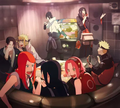 Naruto Characters Sakura Abstract Wallpaper 4K 1920x1728 Hd, Wallpaper, Featuring, Naruto, Characters, Sakura), Fugaku, Mikoto, Kushina, Minato, Itachi, Sasuke, Gray, White, Square, Full HD