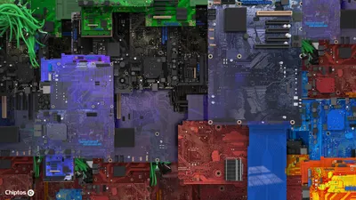 Bold Chiptos Wallpaper Abstract Wallpaper 4K 2560x1440 Chiptos, Motherboard, Art, Pattern, Brown, Ultrawide, QHD
