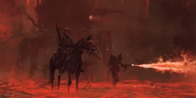 Dramatic Soldier Gas Mask Riding Animals Wallpaper 4K 1920x958 A, Dramatic, Hd, Wallpaper:, Featuring, Soldier, In, Gas, Mask, Riding, Horse, Set, Red, Brown, Ultrawide, Full HD