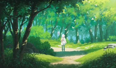 Misty Anime Wallpaper Nature Wallpaper 4K 1920x1120 Anime, Hd, Desktop, Wallpaper, From, Frieren:, Beyond, Journey's, Journey, 039, End, Pink, Orange, Ultrawide, Full HD