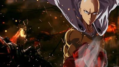 Dark Saitama Wallpaper Abstract Wallpaper 4K 1920x1080 Hd, Desktop, Wallpaper, Featuring, Saitama, From, The, Anime, One-punch, Man, Standing, Confidently, Gray, Ultrawide, Full HD