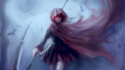 Anime Character Ruby Fantasy Wallpaper 4K 1920x1080 A, Hd, Desktop, Wallpaper, Featuring, The, Anime, Character, Ruby, Rose, Rwby, Fantasy, White, Ultrawide, Full HD