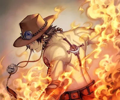 Portgas Ace Anime One Piece Abstract Wallpaper 4K 1396x1172 Hd, Desktop, Wallpaper, Featuring, Portgas, D., Ace, From, Anime, One, Piece, Depicted, Pink, Orange, White, Square