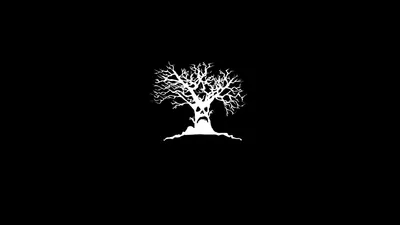 Golden Dark Wallpaper Black/Dark Wallpaper 4K 1920x1080 Dark, Eerie, Sematary, Scene, Featuring, A, Haunted, Mound, Stark, White, Leafless, Tree, Gray, Brown, Ultrawide, Full HD