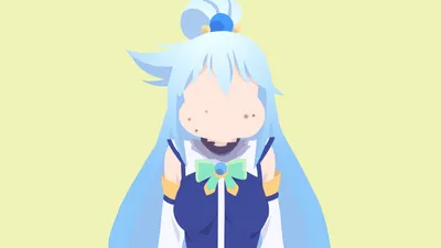 Bold Minimalist Wallpaper Minimal Wallpaper 4K 3840x2160 Minimalist, 4k, Ultra, Hd, Pc, Wallpaper, Of, Aqua, Konosuba, Simplified, Anime, Portrait, White, Ultrawide