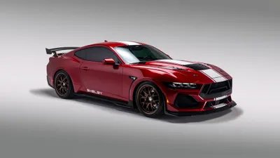 Red Shelby Super Snake Muscle Cars Wallpaper 4K 3840x2160 Hd, Desktop, Wallpaper, Featuring, A, Red, Shelby, Super, Snake, Muscle, Car, Showcasing, Gray, Ultrawide, 4k