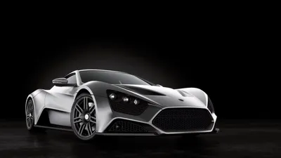 Bold Sleek Wallpaper Black/Dark Wallpaper 4K 1920x1080 A, Sleek, Silver, Zenvo, St1, Hypercar, Showcases, Its, Striking, Design, Against, Dark, White, Gray, Ultrawide, Full HD