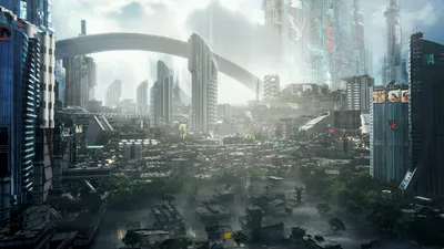 Futuristic Cityscape Video Game World Wallpaper 4K 1920x1080 Hd, Pc, Desktop, Wallpaper, Showcasing, A, Futuristic, Cityscape, Video, Game, Titanfall, Featuring, White, Ultrawide, Full HD