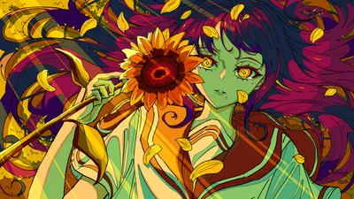 Radiant Anime Wallpaper Abstract Wallpaper 4K 2800x1575 Anime, 2800x1575, Gray, Orange, Ultrawide, QHD