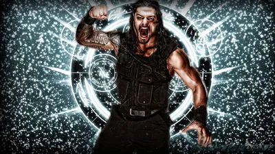 Wwe Wrestler Roaring Nature Wallpaper 4K 1920x1080 Hd, Wallpaper, Of, A, Wwe, Wrestler, Roaring, Wearing, Tactical, Vest, Snow-like, Particles, White, Ultrawide, Full HD