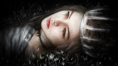 Calm Captivating Wallpaper Fantasy Wallpaper 4K 1920x1080 A, Captivating, Fantasy, Portrait, Depicting, Dark, Gothic, Figure, Crown, Surrounded, Enigmatic, Atmosphere, White, Ultrawide, Full HD