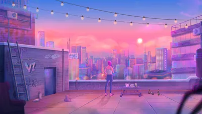 Vivid Artistic Wallpaper World Wallpaper 4K 5120x2880 Artistic, City, Hd, Desktop, Wallpaper:, Background, Image, Gray, Pink, Purple, Ultrawide, 4k