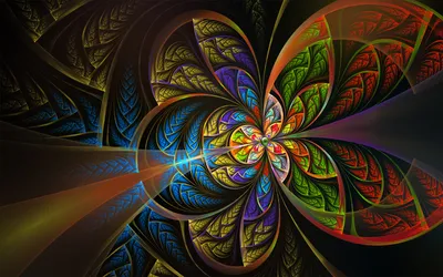 Vibrant Psychedelic Abstract Fractal Abstract Wallpaper 4K 1920x1200 A, Vibrant, Psychedelic, Abstract, Fractal, Design, Featuring, Burst, Colors, Intricate, Patterns, Creating, Brown, Black, Orange, Ultrawide, Full HD