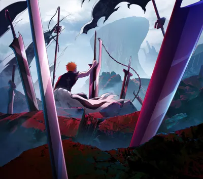 Bleach Anime Quad Orange Nature Wallpaper 4K 2898x2560 Bleach, Anime, 2k, Quad, Hd, Pc, Desktop, Wallpaper, Orange-haired, Soul, Reaper, Sits, White, Gray, Square, QHD