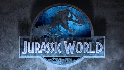 Iconic Jurassic World Logo Black/Dark Wallpaper 4K 2250x1266 Hd, Desktop, Wallpaper, And, Background, Featuring, The, Iconic, Jurassic, World, Logo, Against, Gray, Ultrawide, Full HD
