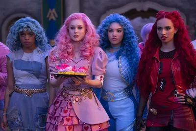 Movie Descendants Rise Red Characters Abstract Wallpaper 4K 3000x2000 Hd, Desktop, Wallpaper, From, The, Movie, Descendants, Rise, Red, Featuring, Characters, Gray, Landscape, QHD