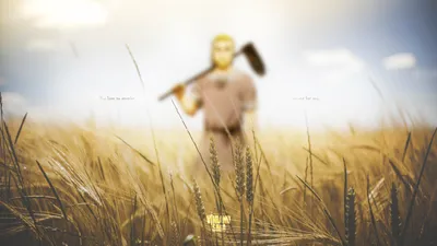 Thorfinn Vinland Saga Wheat Field Nature Wallpaper 4K 3840x2160 Hd, Desktop, Wallpaper, Of, Thorfinn, (vinland, Saga), In, Wheat, Field, White, Ultrawide, 4k