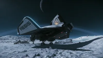 Golden Avenger Wallpaper Space Wallpaper 4K 3840x2160 Avenger, Titan, Star, Citizen, Landed, On, A, Frozen, Moon, Beneath, Gray, Ultrawide, 4k