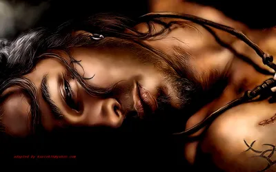 Mesmerizing Fantasy Man Fantasy Wallpaper 4K 1680x1050 A, Mesmerizing, Hd, Fantasy, Wallpaper, Featuring, Man, Long, Hair, Contemplative, Expression, Set, Brown, Orange, Ultrawide