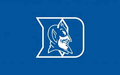 Minimalist Duke University Blue White Minimal Wallpaper 4K 3840x2400 Minimalist, Duke, University, Blue, Desktop, Wallpaper, White, Outlined, Framing, Devil, Head, Solid, Red, Ultrawide, 4k