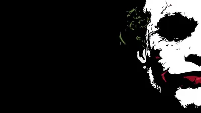 Bold Iconic Wallpaper Black/Dark Wallpaper 4K 1920x1080 A, Striking, Hd, Wallpaper, Featuring, The, Iconic, Joker, Movie, Dark, Knight, Set, White, Ultrawide, Full HD