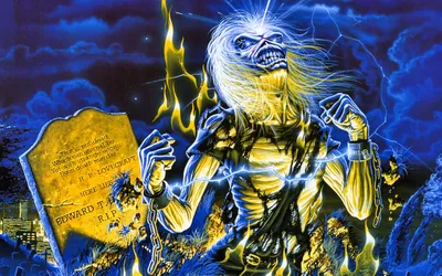 Iron Maiden Iconic Abstract Wallpaper 4K 1920x1200 Hd, Desktop, Wallpaper, Featuring, Iron, Maiden's, Iconic, Mascot, Maiden, 039, Eddie, Rising, White, Orange, Red, Ultrawide, Full HD