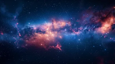 Golden Vibrant Wallpaper Nature Wallpaper 4K 2912x1632 Hd, Pc, Desktop, Wallpaper, Of, A, Vibrant, Night, Sky, Filled, Stars, Glowing, Brown, Gray, Ultrawide, QHD