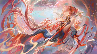 Radiant Anime Wallpaper Abstract Wallpaper 4K 2133x1200 Anime, 2133x1200, White, Ultrawide, Full HD