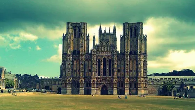 Dreamy Religious Wallpaper Animals Wallpaper 4K 1920x1080 Religious, Wells, Cathedral, Hd, Desktop, Wallpaper, Background, Gray, Ultrawide, Full HD